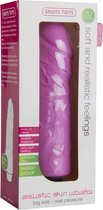 Realistic Skin Vibrator - Big - Pink - Realistic Vibrators