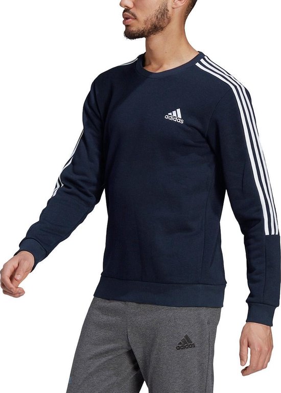 adidas - Pull Performance Essentials Cut 3S - Blauw - Homme - Taille S |  bol.com
