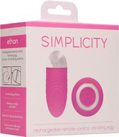 Ethan - Rechargeable Remote Control Vibrating Egg - Pink