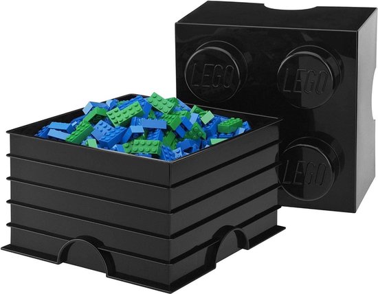 LEGO Boîte de Rangement à 11 Compartiments, Plastique, Ninjago