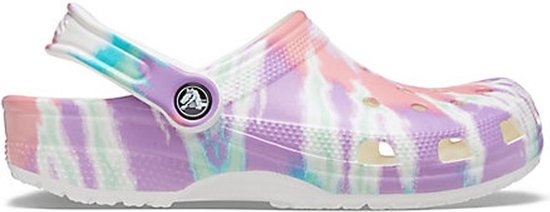 Crocs - Kids Classic Tie-Dye Graphic - Kids Clogs - 34 - 35 - Multi |  bol.com