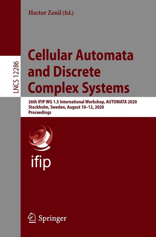 Springer Nature Proceedings Computer Science - Cellular Auto ... - cover