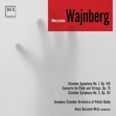 Wajnberg: Chamber Symphony No. 1; Concerto for Flute, Op. 75; Chamber Symphony No. 3, Op. 151