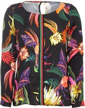 Geisha Top BlackMulti colour Black