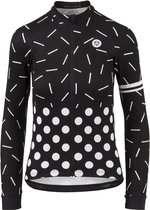 AGU Sprinkle Dot Fietsshirt Lange Mouwen Essential Dames - Zwart - S