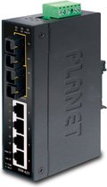 PLANET ISW-621 netwerk-switch Unmanaged L2 Fast Ethernet (10/100) Zwart