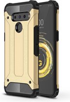 Magic Armor TPU + PC Combinatie Case voor LG V50 ThinQ 5G (Goud)