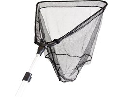 X2 Telescoop Schepnet - 50x50 cm - 200 cm - Visnet - Aluminium - Vijver Schepnet - Zwembad Schepnet - Opklapbaar - Uitschuifbaar