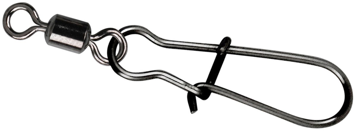 Spro Hyper EZ-SnapxH-Swivel - Maat 0.8 - Zwart
