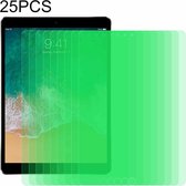 Voor iPad 10.2 25 STKS 9H 2.5D Oogbescherming Groen Licht Explosieveilige Gehard Glasfilm