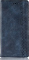 Samsung Galaxy A20e Hoesje - Mobigear - Sensation Serie - Kunstlederen Bookcase - Blauw - Hoesje Geschikt Voor Samsung Galaxy A20e