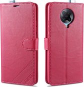 Voor Xiaomi Redmi K30 Pro AZNS schapenvacht textuur horizontale flip lederen tas met houder & kaartsleuven & portemonnee (rood)