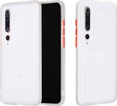 Voor Xiaomi Mi 10 Pro Skin Hand Feeling Series Shockproof Frosted PC + TPU beschermhoes (wit)