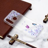 Fashion Pattern TPU schokbestendige beschermhoes voor Huawei P30 Lite (bloemvlinder)