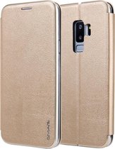 Voor Galaxy S9 + CMai2 Linglong-serie PC + PU horizontale flip lederen tas met houder en kaartsleuf (goud)