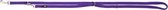 Trixie hondenriem premium dubbelgestikt verstelbaar violet paars - 200x2 cm - 1 stuks