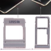 2 SIM-kaartvak + Micro SD-kaart Lade voor Galaxy A520 / A720 (roze)