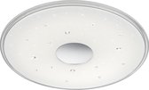 LED Plafondlamp - Nitron Seykon - 30W - Aanpasbare Kleur - Dimbaar - Afstandsbediening - Sterlicht - Rond - Mat Wit - Kunststof