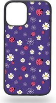 Purple Ladybird Telefoonhoesje - Apple iPhone 12 mini