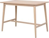 Nordiq Jenson houten bartafel - L122 x B75 x H90 cm - Whitewash