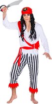 dressforfun - herenkostuum piraat kapitein eenogige Hendrik L - verkleedkleding kostuum halloween verkleden feestkleding carnavalskleding carnaval feestkledij partykleding - 300703