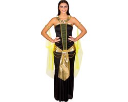 dressforfun - vrouwenkostuum machtige farao Nofretete XXL - verkleedkleding kostuum halloween verkleden feestkleding carnavalskleding carnaval feestkledij partykleding - 300479