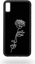Faces n Roses Telefoonhoesje - Apple iPhone Xs Max