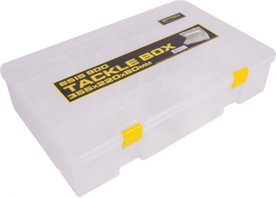 Foto: Spro tackle box tacklebox 35 5 x 22 x 8 0 cm transparant