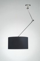 Lumidora Hanglamp 30004 - E27 - Zwart - Stof - ⌀ 45 cm