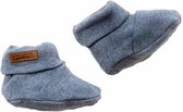 Little Dutch babyslofjes blue melange