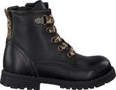 Omoda Om120665 Veterboots - Laarzen Met Veters - Meisjes - Zwart - Maat 24