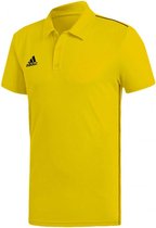 adidas - Core 18 Polo - Team Polo - M - Geel