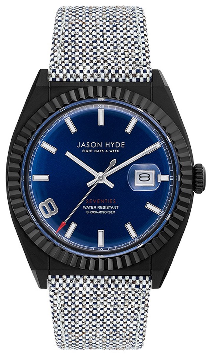 Jason Hyde Sixty 8 Duurzaam Herenhorloge Quartz 42mm