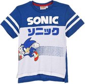 Sonic The Hedgehog T-shirt - blauw - maat 98 (3 jaar)