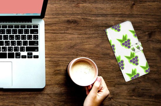 Portefeuille Livre Xiaomi Mi 10T Lite Coque Téléphone Les Raisins