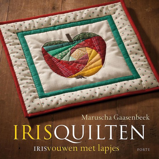 Cover van het boek 'IRISquilten' van M. Gaasenbeek