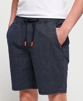 Superdry stevig blauw gestreept chino short - Maat W29