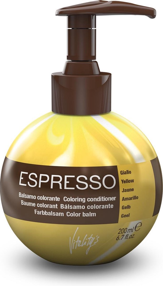 Vitality's Kleurconditioner Espresso Yellow