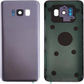 Batterij Achterklep met Camera Lens Cover & Adhesive voor Galaxy S8 / G950 (Orchid Grey)