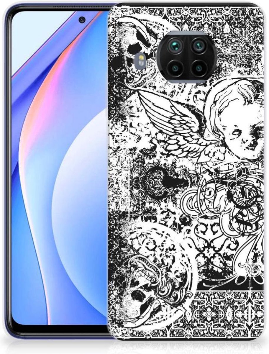 Silicone Back Case Xiaomi Mi 10T Lite Skulls Angel
