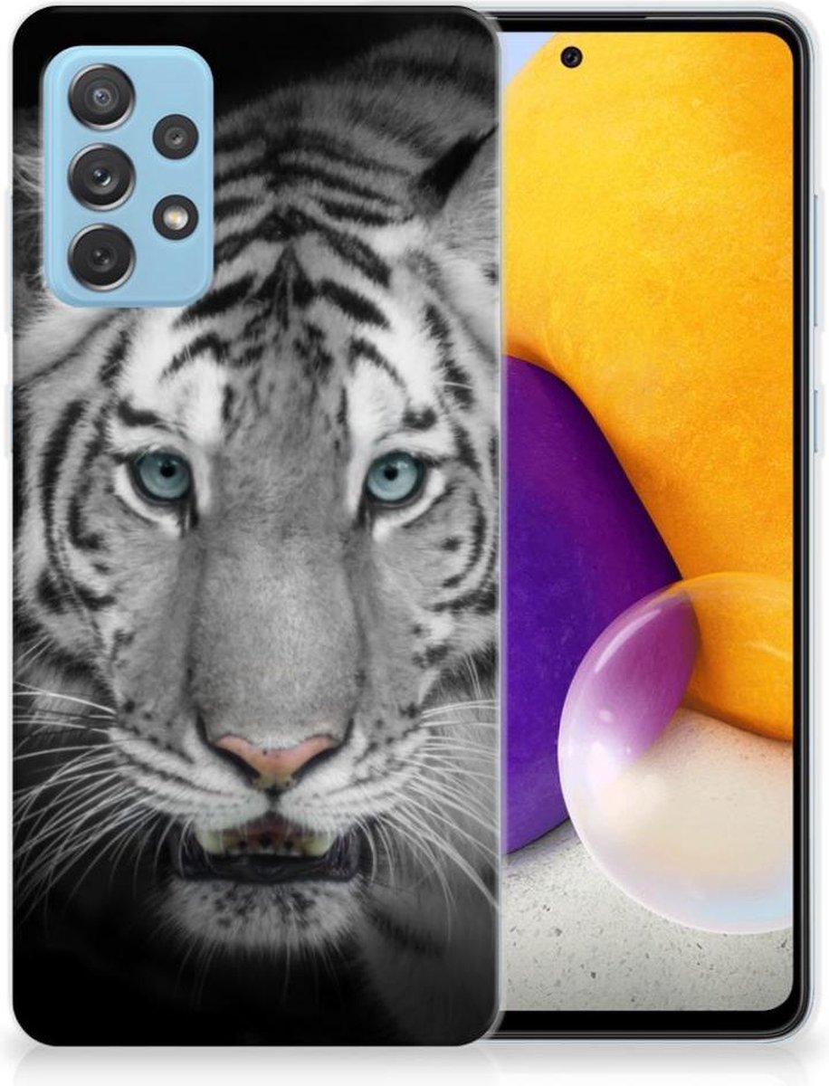 Samsung Galaxy A72 TPU Hoesje Tijger