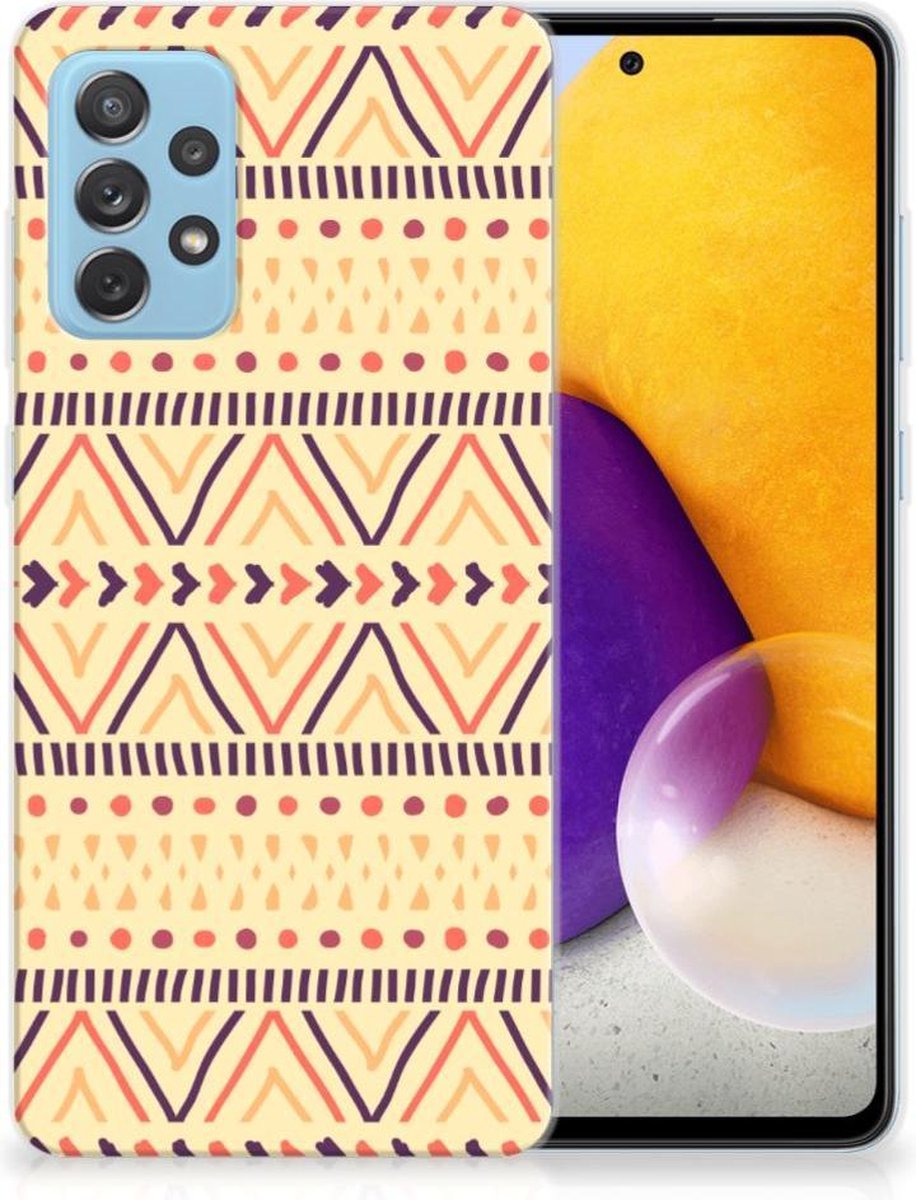 Samsung Galaxy A72 TPU bumper Aztec Yellow