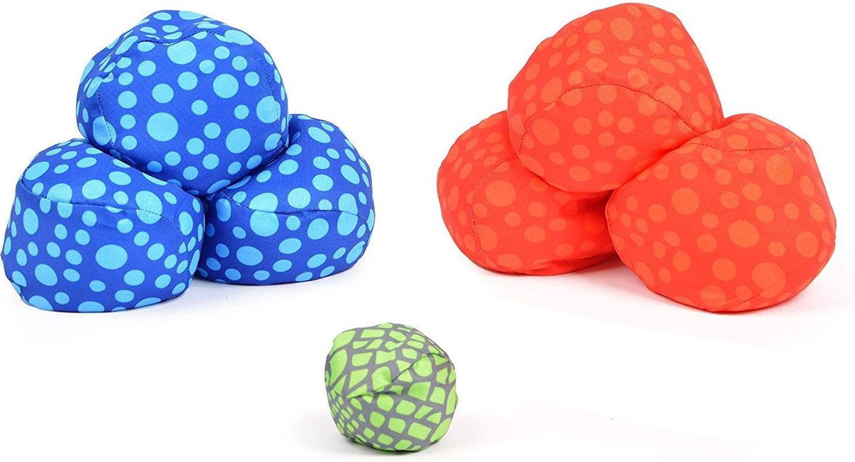 Toyfel Jeu de Boules Pétanque Interieur Leo – Soft Boccia Set avec