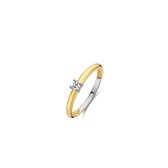 TI SENTO - Milano Ring 12211ZY - Zilveren dames ring - Maat 62