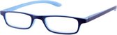 Leesbril INY Zipper Selection-Blauw / Blauw-+3.00