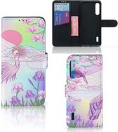 Wallet Bookcase Xiaomi Mi A3 Telefoonhoesje Vogel