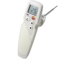 testo 105 Insteekthermometer (HACCP) Meetbereik temperatuur -50 tot 275 °C Sensortype K Conform HACCP
