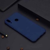 Voor Huawei P Smart (2019) Candy Color TPU Case (blauw)