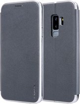 Voor Galaxy S9 + CMai2 Linglong-serie PC + PU horizontale flip lederen tas met houder en kaartsleuf (grijs)