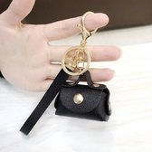 2 stuks dames mini handtas sleutelhanger (zwart)